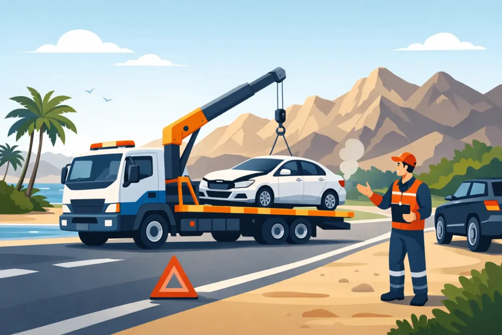 Car Recovery Fujairah for Roadside Emergencies