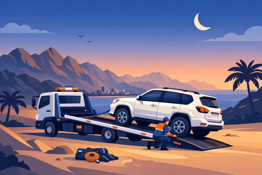 SUV Recovery Service Fujairah Available 24/7