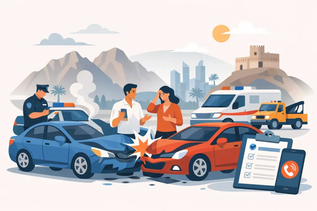 What to Do After a Car Accident in Fujairah